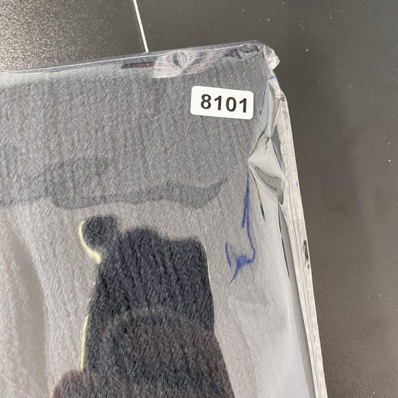 Lands' End Blouse Womens 3X Blue Embroidered V Neck 3/4 Sleeve Tunic Top Cotton - Picture 11 of 12